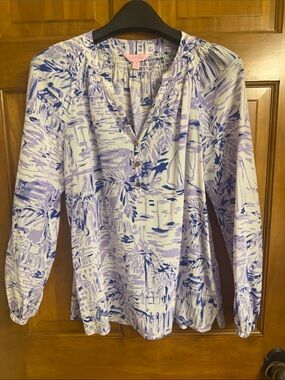 Great,Lilly Pulitzer Elsa Blouse